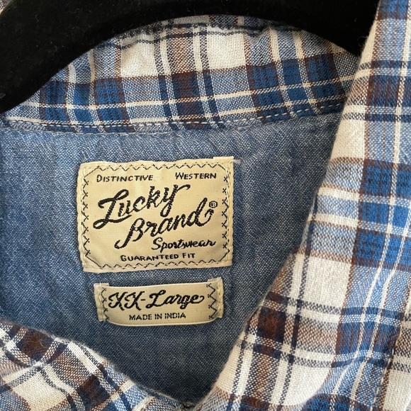 Lucky Brand long sleeve shirt, perfect condition for the next “lucky” person! - Picture 2 of 3